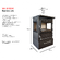 Каминная печь Caliskan  305-3D-BOX