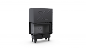 Каминная топка XF Pro Corner L R 800 GD graphite 