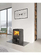 Чугунная печь Dovre ROCK 350TB