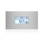 Пульт управления Sawo Innova Stainless Steel Touch INT-S-SST-CDF (Combi) с блоком мощн. INP-C-CDF