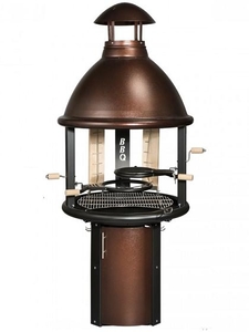 Гриль-барбекю Tundra Grill BBQ, High model,античная медь
