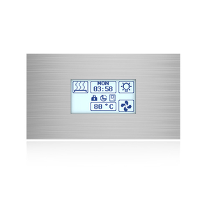Пульт управления Sawo Innova Stainless Steel Touch INT-S-SST с блоком мощности INP-С